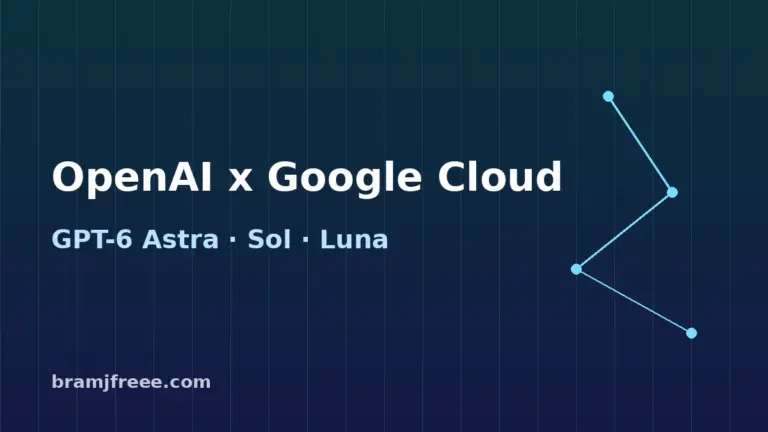OpenAI على Google Cloud شراكة GPT-6